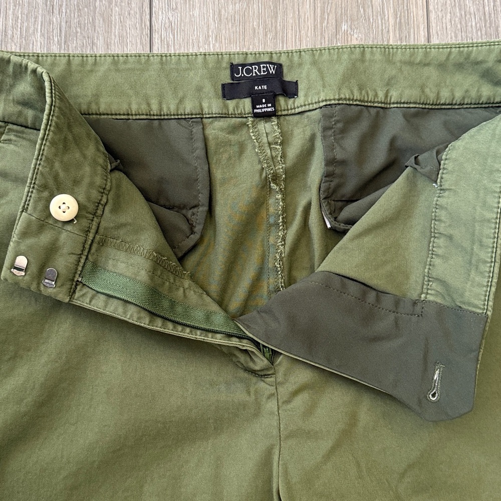 J.Crew Kate cuffed straight-leg pant in lightweight chino - Picture 4 of 9